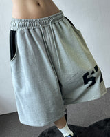 Player Contrast Pocket Number Bermuda Shorts 3color