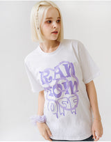 ランダムオフフラワーTシャツ [5COLOR]