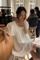 Romantic vintage mini dress