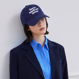 TMV レタリングボールキャップ / Twill Navy