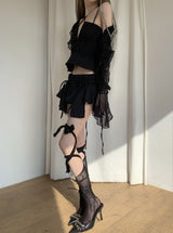 Itchu heart strap socks (2color)