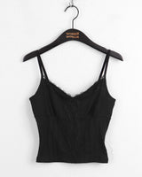 Molet Lace Slit Inner Layered Sleeveless