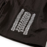 Fern nylon shorts / Brown