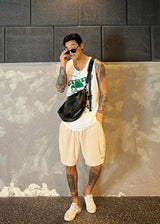 Hawaiian towel shorts  3COLOR