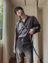 Baski Teen Washed Semi-Banding Denim Pants