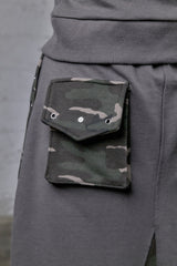 PHITES SET-UP CAMO POINT LONG SKIRT