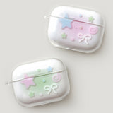 [AirPods] スターパーティクルハードケース (Pink) (only case)