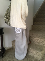 Fleece-lined sweatpants