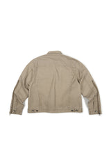 DYED 3 ZIP TRUCKER (BEIGE)