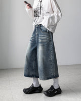Lopian Cat Bermuda Denim