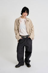 Radio raw denim pants
