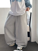 ishishiku Basic Wide Long Pants 2 SIZE 3 COLORS