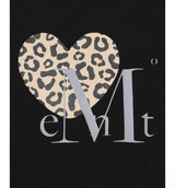 SIERRA LEOPARD HEART LONG SLEEVE T (2COLOR)