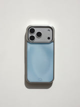 [MADE] Light Essence Epoxy Silver Bumper Case [iPhone/Galaxy]