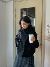 Pupan 2oz High Neck Double Short Coat