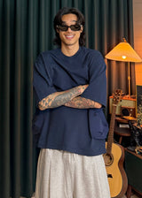 Comfy Cargo Pocket Short-Sleeve T 3COLOR