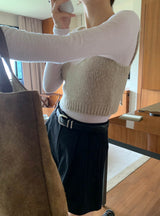 Lafeter Wool Bustier