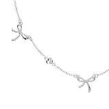 Triple Ribbon Necklace