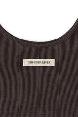 レイヤードビスチェトップ_brown