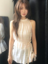 Remember halter blouse