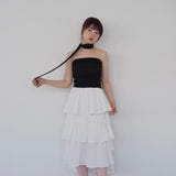 unique frill skirt