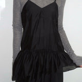 Unbalanced Ruffle Bustier - 2colors