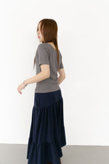 golgi raglan button top(5colors)