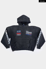 Team racing heavy pigment hoodie