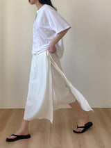 Radi Chiffon Layered Wrap Skirt