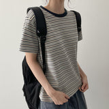 Jining color matching Dangara short-sleeved T-shirt