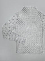 Dot Wave Turtleneck T-Shirt