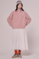 フリースプルオーバーTシャツ(Pink)