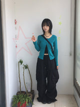 punching pocket cardigan