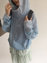 Block layer windbreaker (5color)
