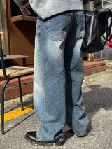 モーブダートカーブデニムパンツ