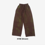 (Unisex) モルティオプリンティドストリングスリットパンツ