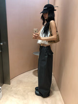 トープ ワイドパンツ