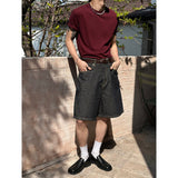 [S/S] Bonding muscle half knit ta-shirts(10color)
