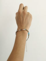 Crystal bead bracelet