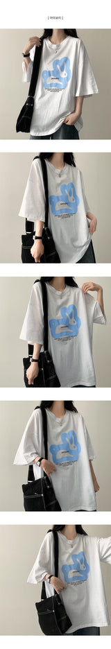 Rabbit Overfit Short Sleeves