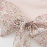 Anouk Floral Back Tie Tee