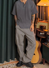 [ VIR Style Original ] Damage Canvas Carpenter Pants 4COLOR
