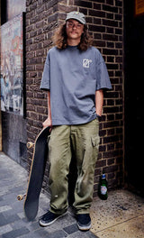 〝CRACK LOGO〟TEE