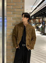 Adaph Henry Neck Waffle Overfit Long Sleeve Tee