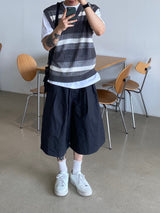 バミューダコットンバルーンパンツ　2色