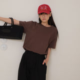 Brown Basic T-Shirt