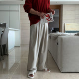Decrab Tufin Tuck Balloon Wide Banding Pants