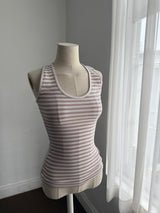 Stripe halter top
