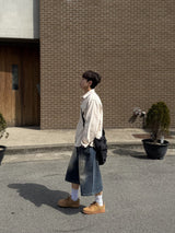 PEAR BASIC BERMUDA DENIM