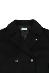 PJ Pea Coat In Black